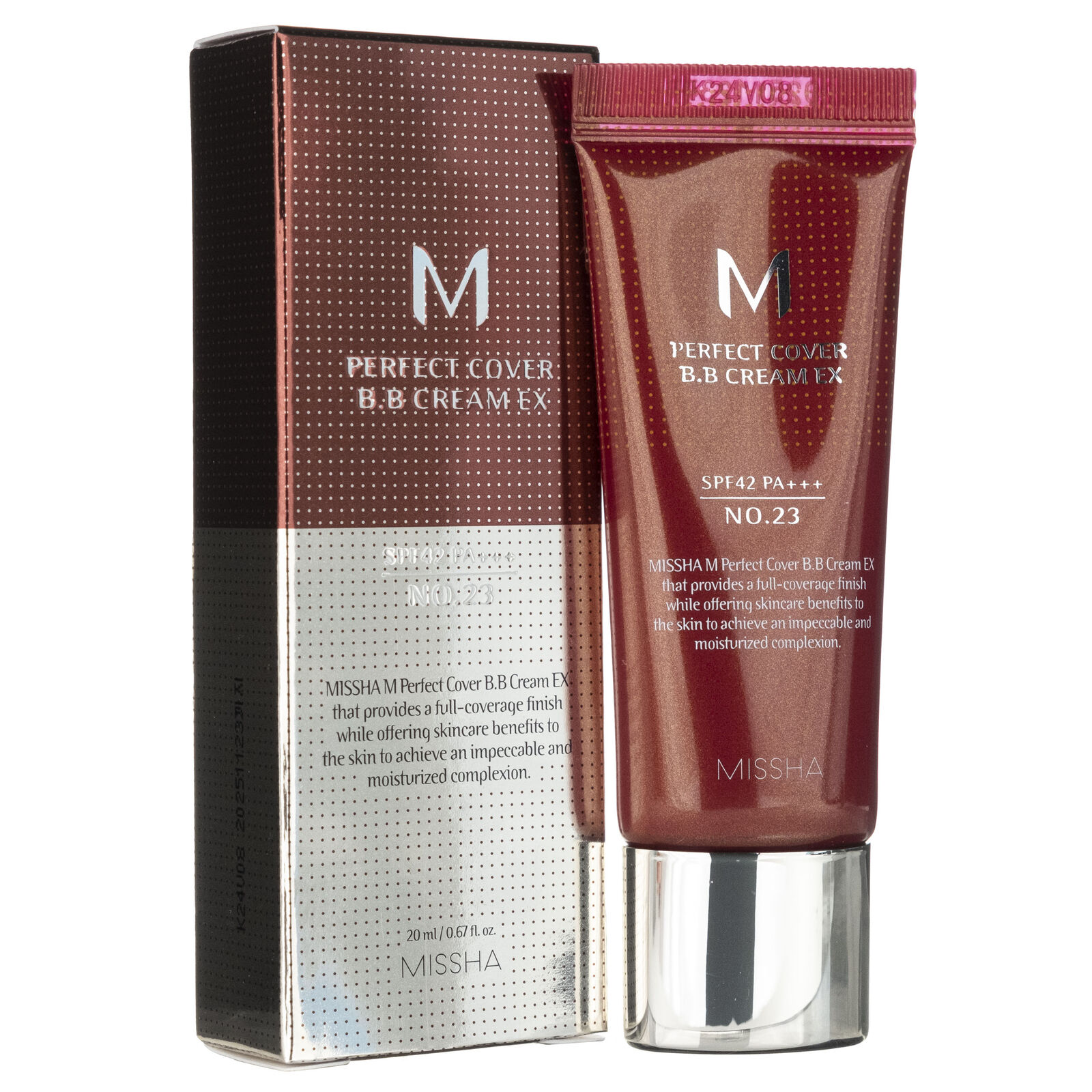 Missha M Perfect Cover BB Cream tonalita Beige Naturale n. 23, 20 ml