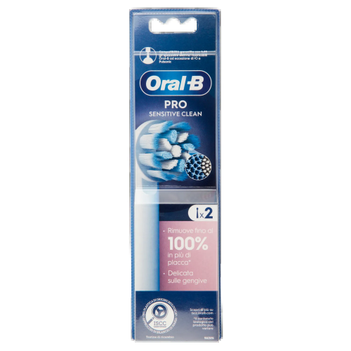 Oral-B Spazzolino Vitality Ricambio Pro Sensitive Clean 2pz