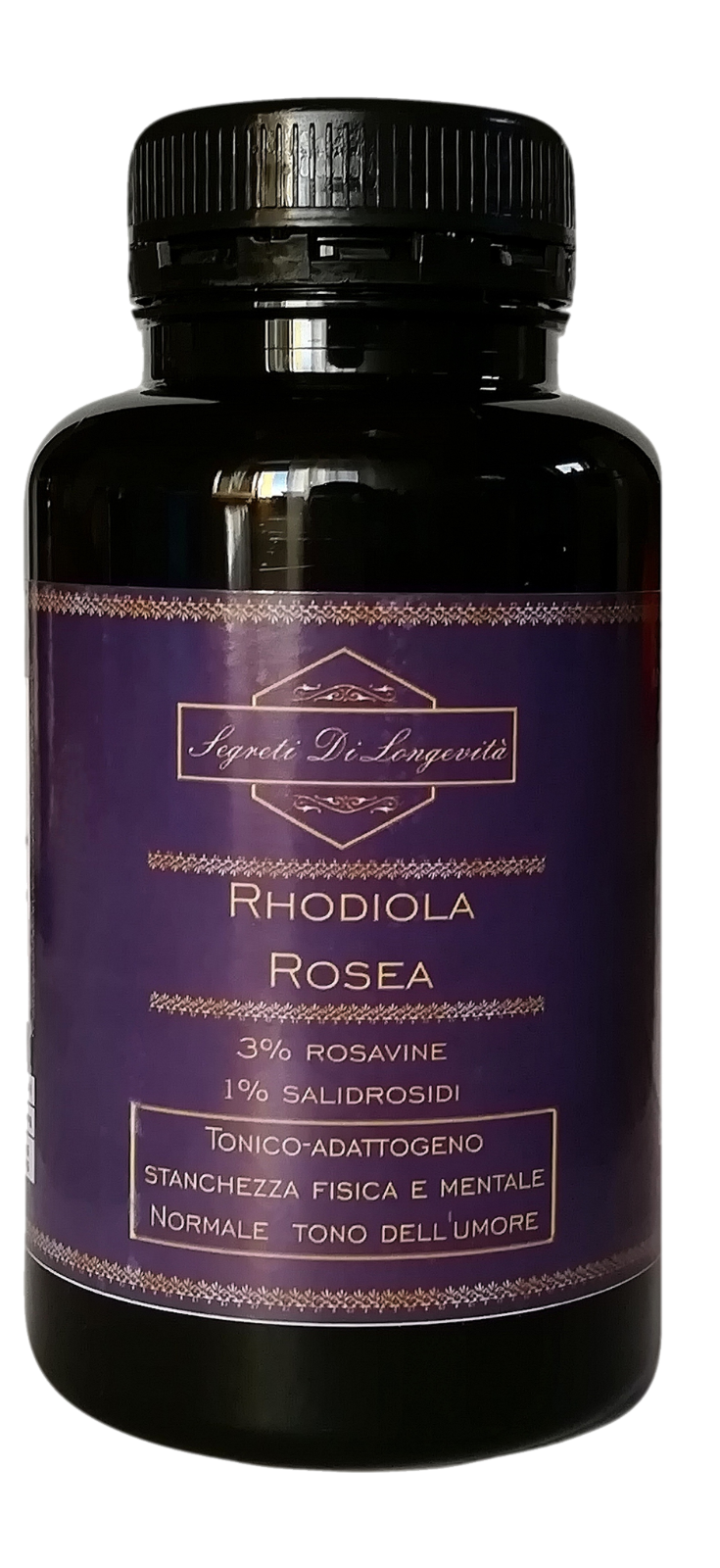 Rhodiola rosea - Estratto Radice 3% Rosavine 1% Salidrosidi - 90 capsule 400mg
