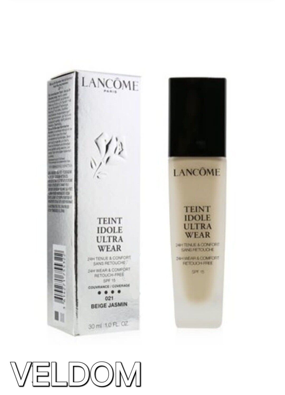 Lancome Teint Idole Ultra Wear tenuta 24H Beige Jasmin 021 fondotinta