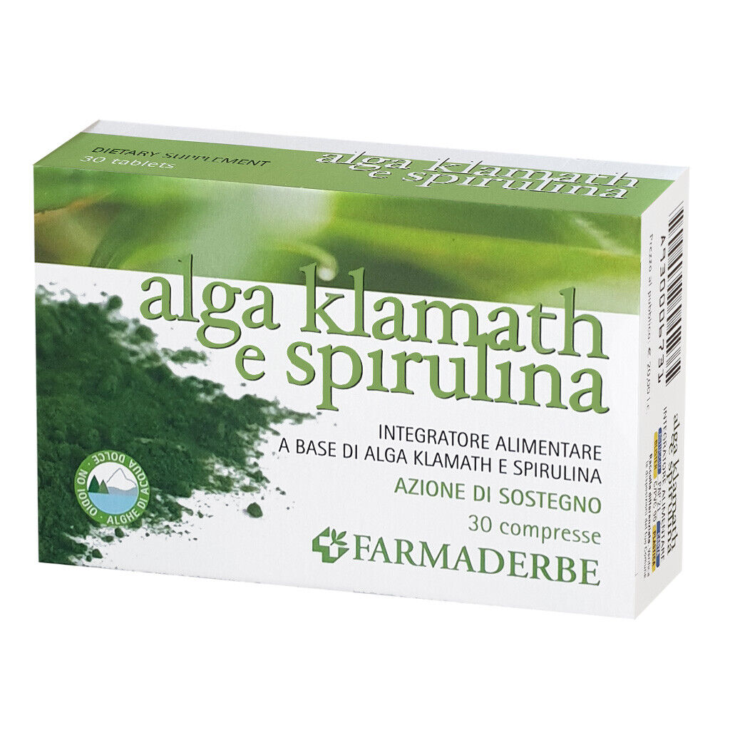 FARMADERBE ALGA KLAMATH E SPIRULINA 30 CPR