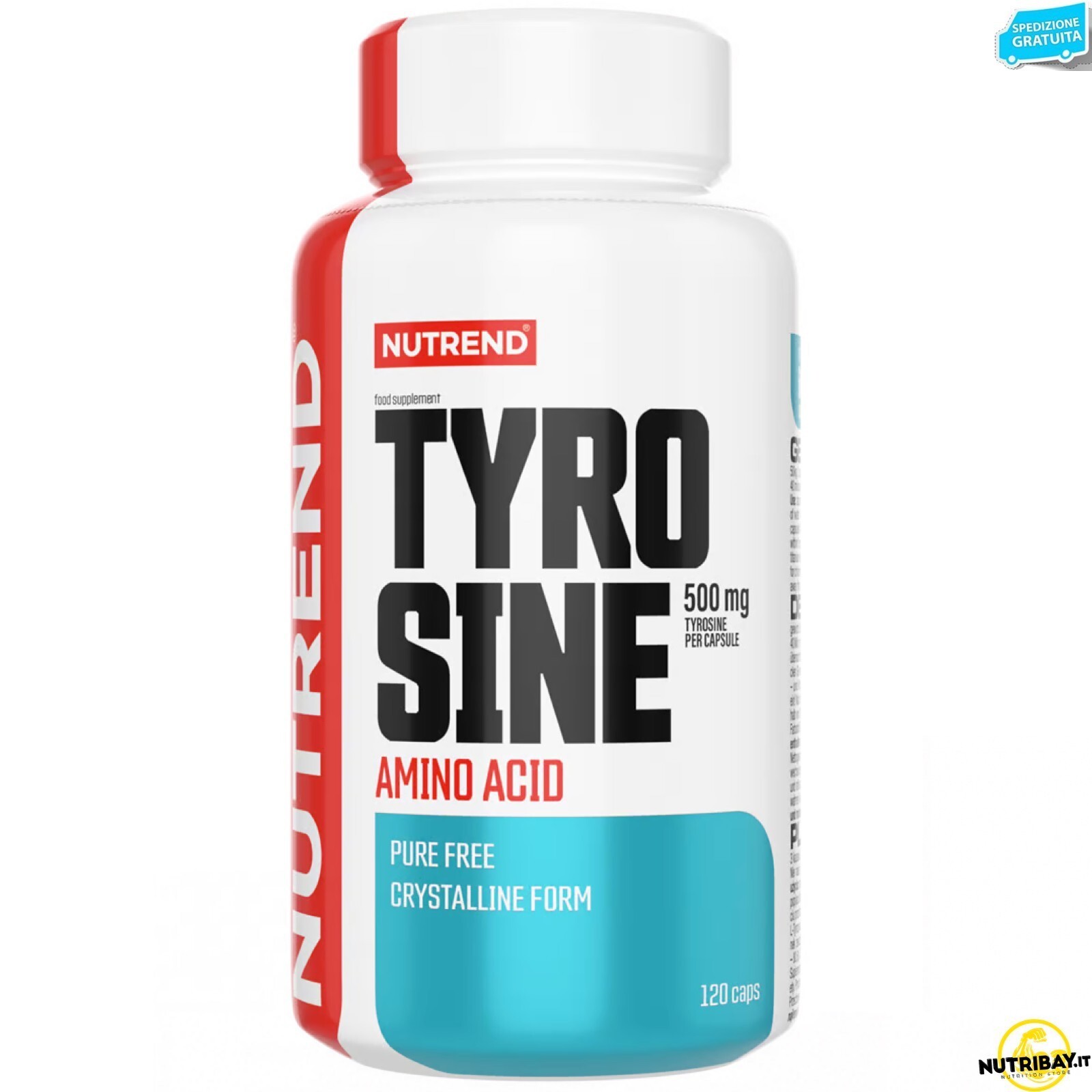 NUTREND Tyrosine 120 caps INTEGRATORE DI TIROSINA