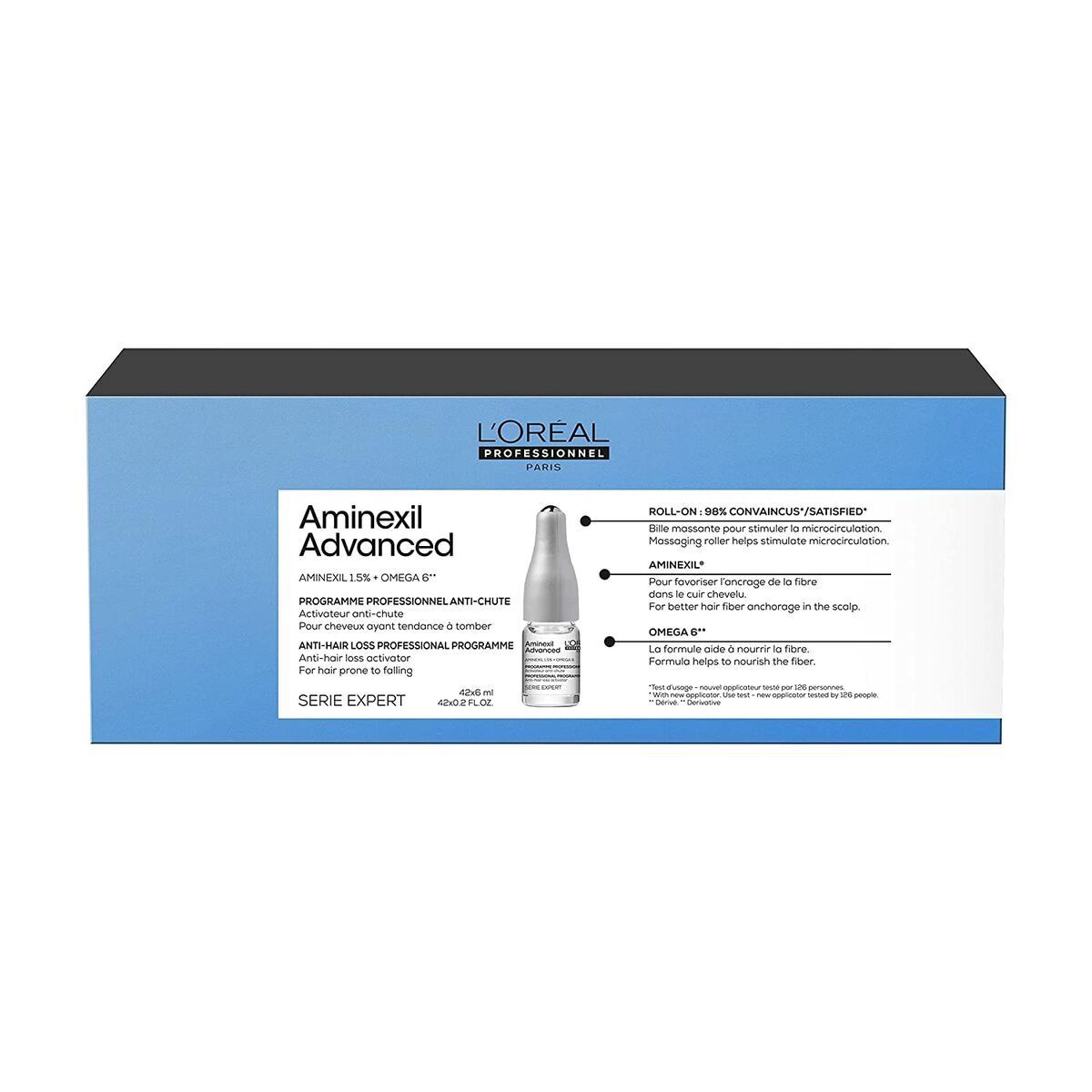 Trattamento Anticaduta L'Oreal Professionnel Paris Aminexil Advanced 6 ml x 4