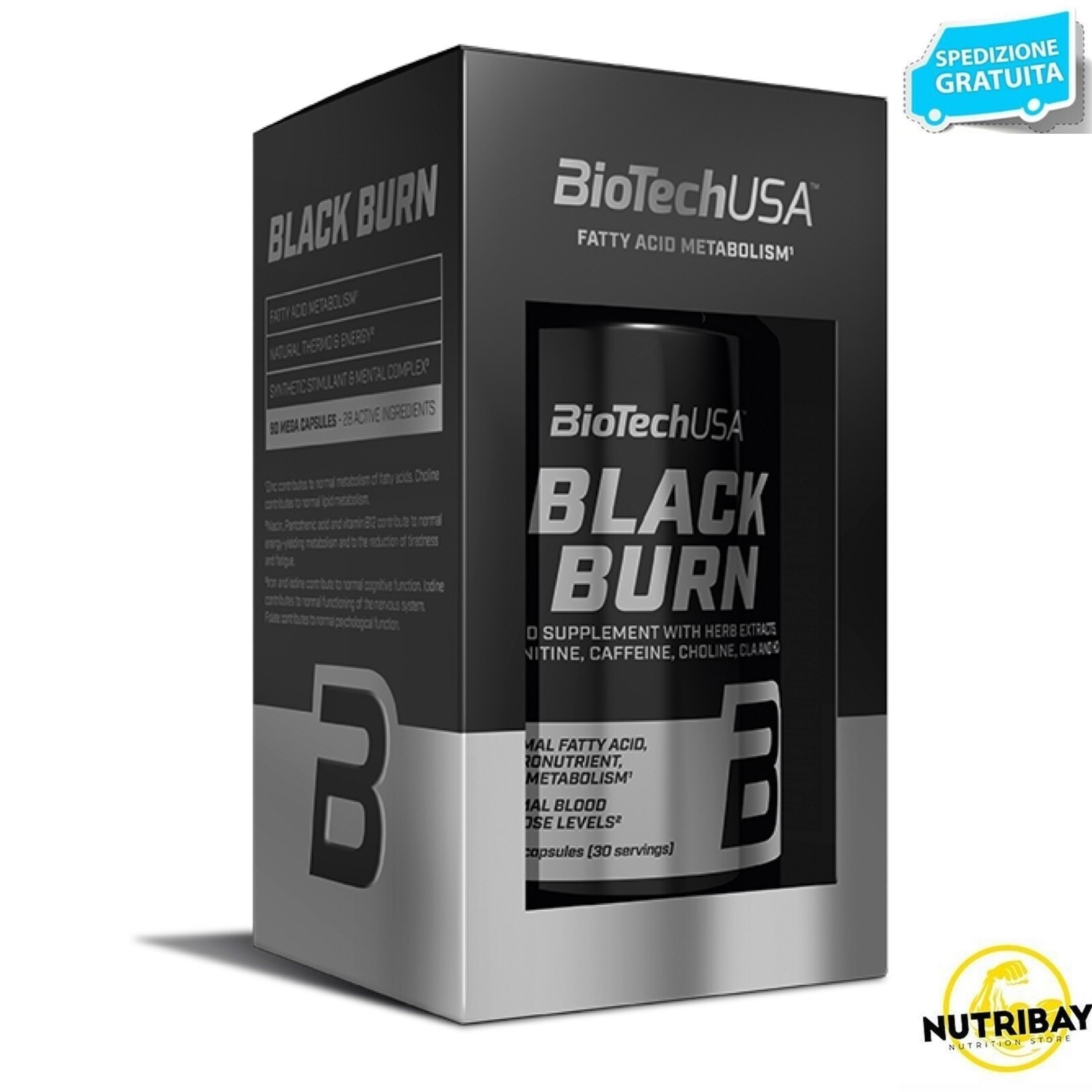 BIOTECH USA BLACK BURN 90 caps termogenico forte