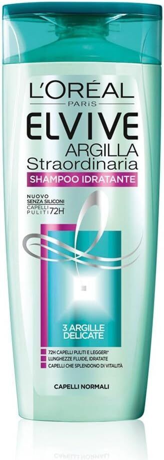 L'OREAL ELVIVE ARGILLA STRAORDIANARIA SHAMPOO IDRATANTE 400 ML-A8704803