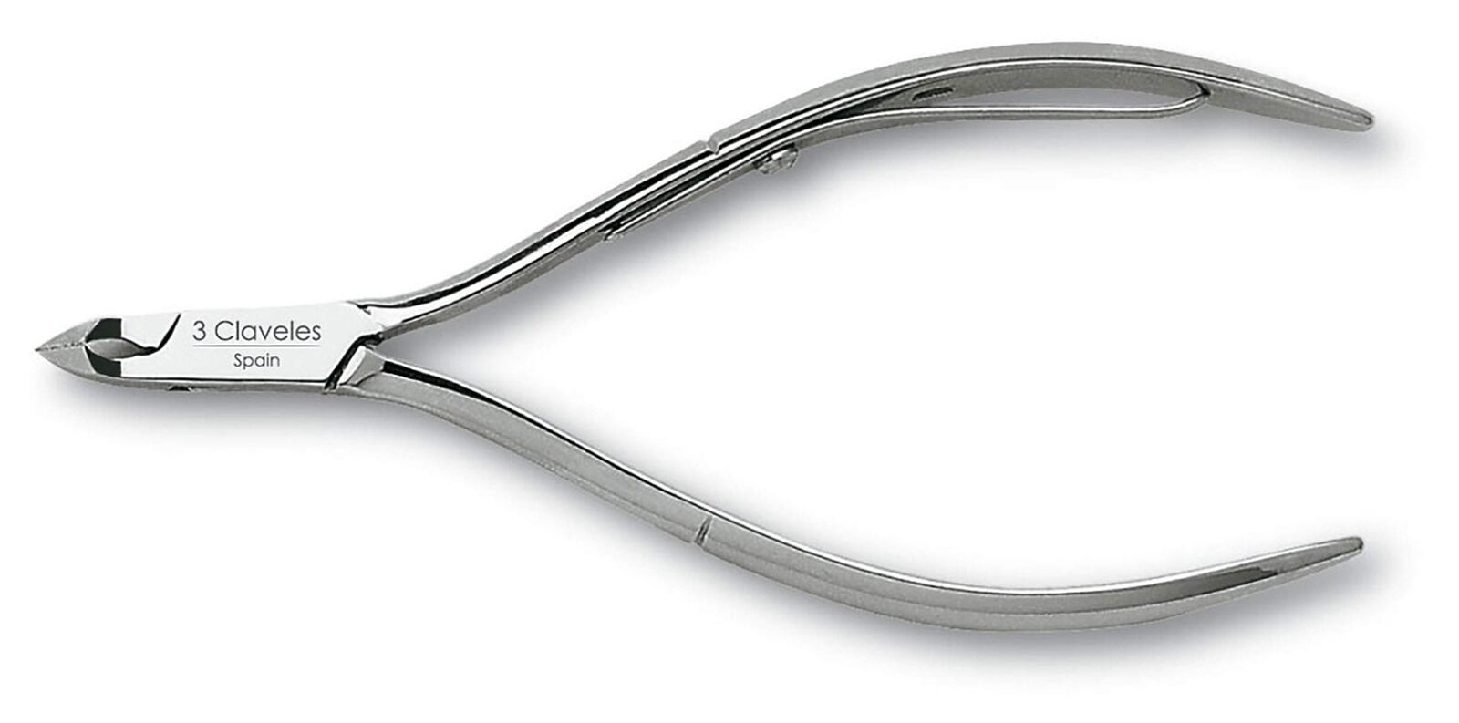 3 Claveles 2 Alicate para Cutícula, Machihembrado, Corte 5 mm (s8R)