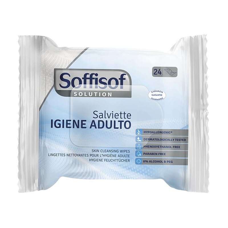 SOFFISOF SALVIETTE IGIENE ADULTI E ANZIANI 24PZ