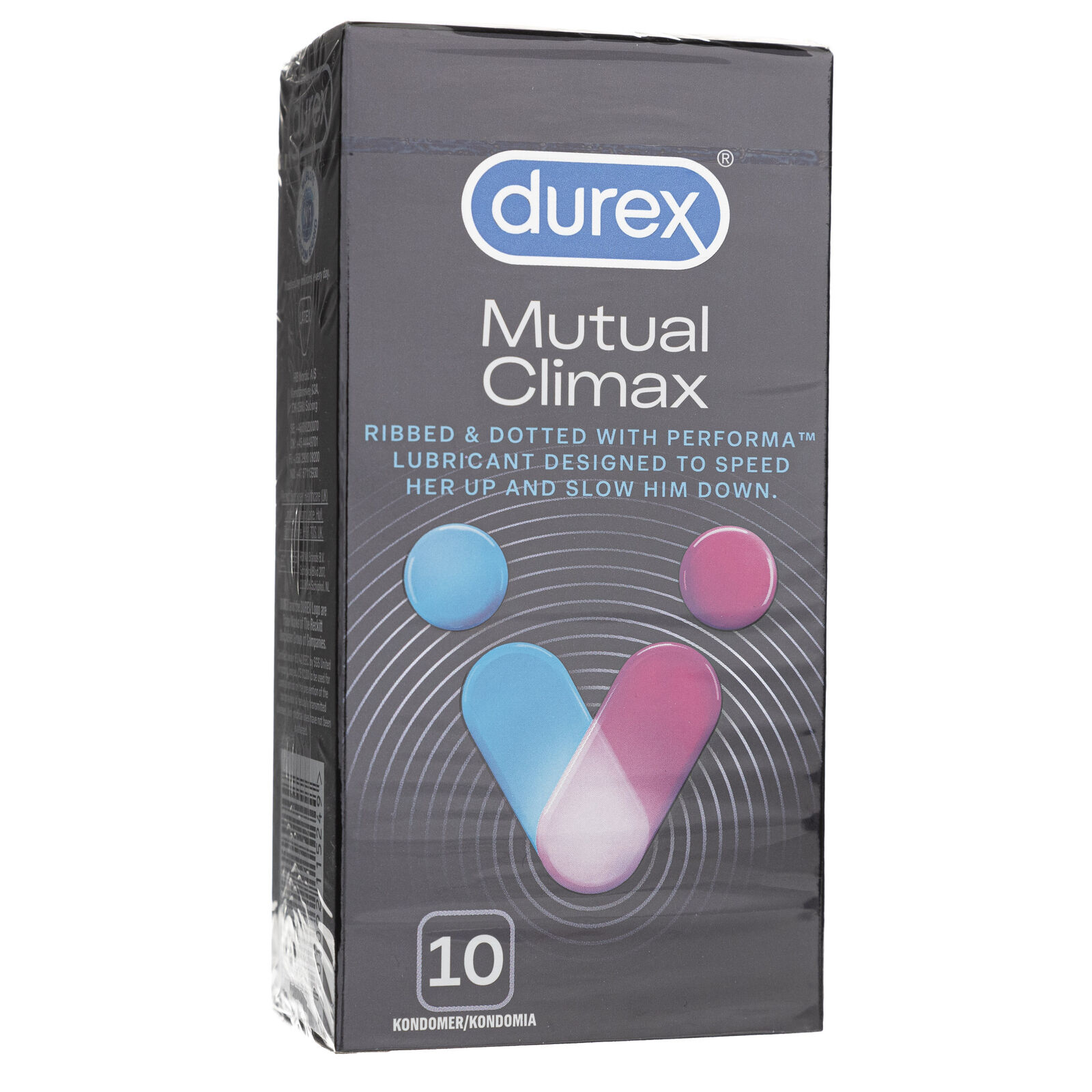 Preservativi Durex Mutual Climax, 10 pezzi