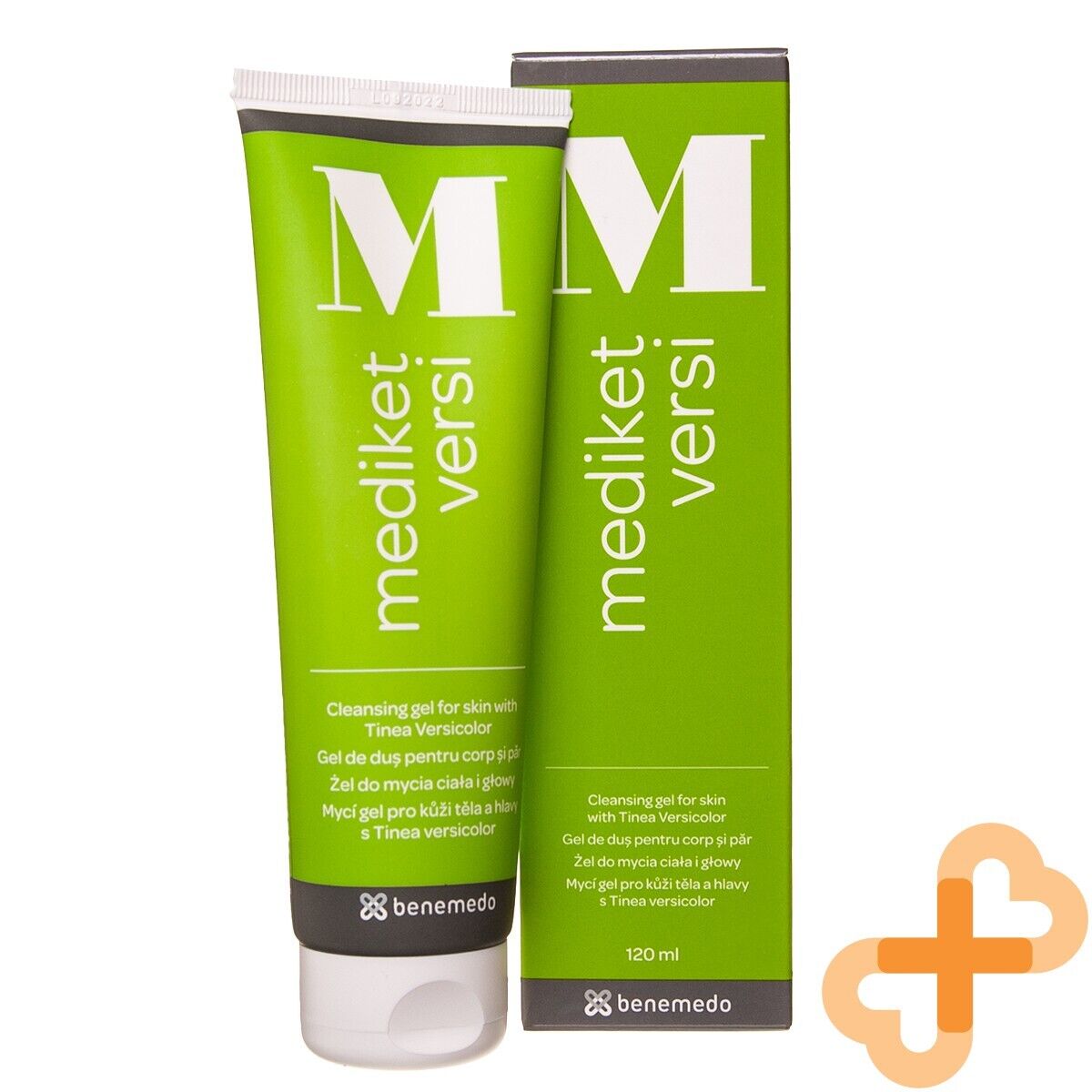 Mediket Versi Cleansing Gel 120 ml Tinea Versicolor Seborrea Skin Skin Skin Cap