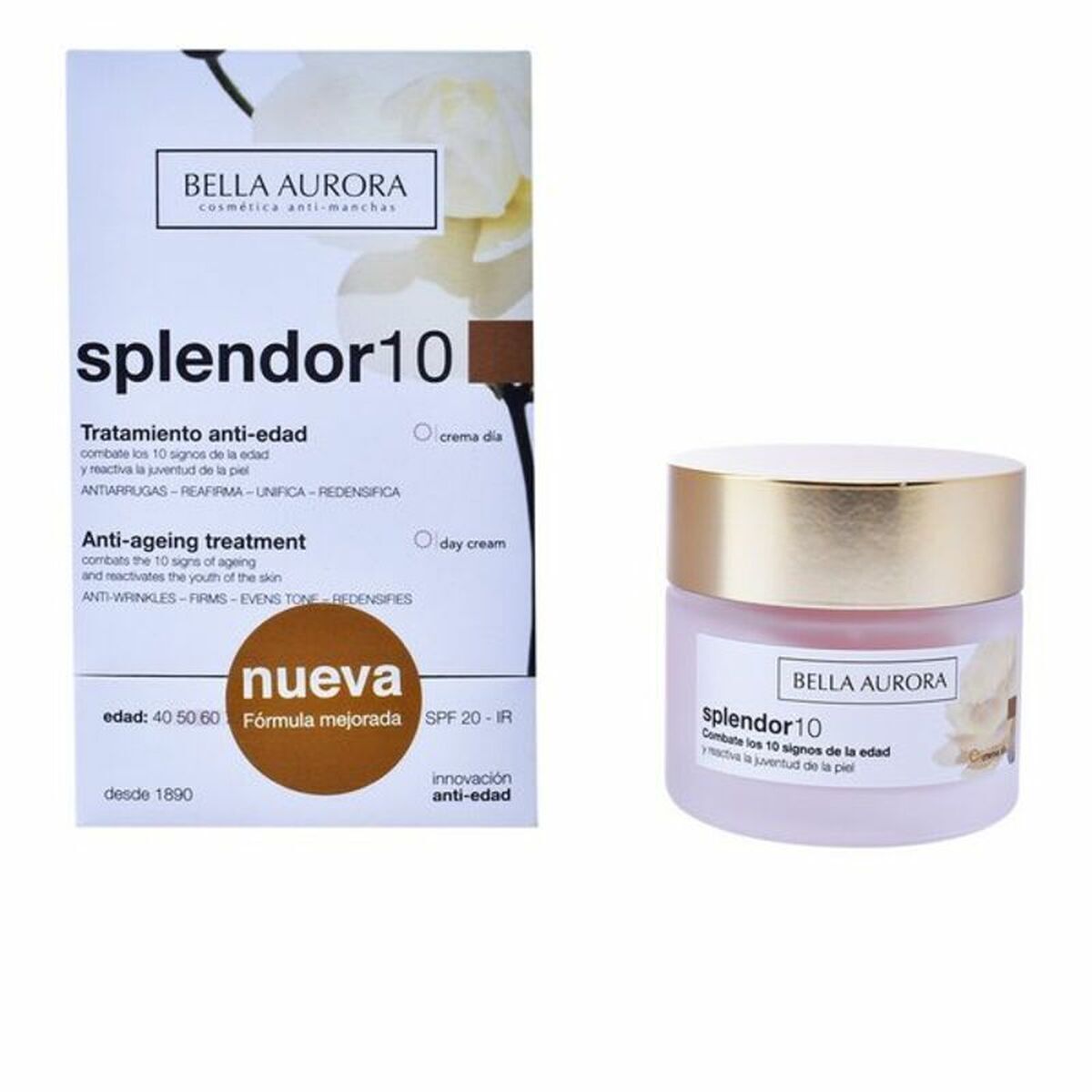 Crema Antietà Splendor 10 Bella Aurora 2526114 Spf 20 [50 ml] 50 ml