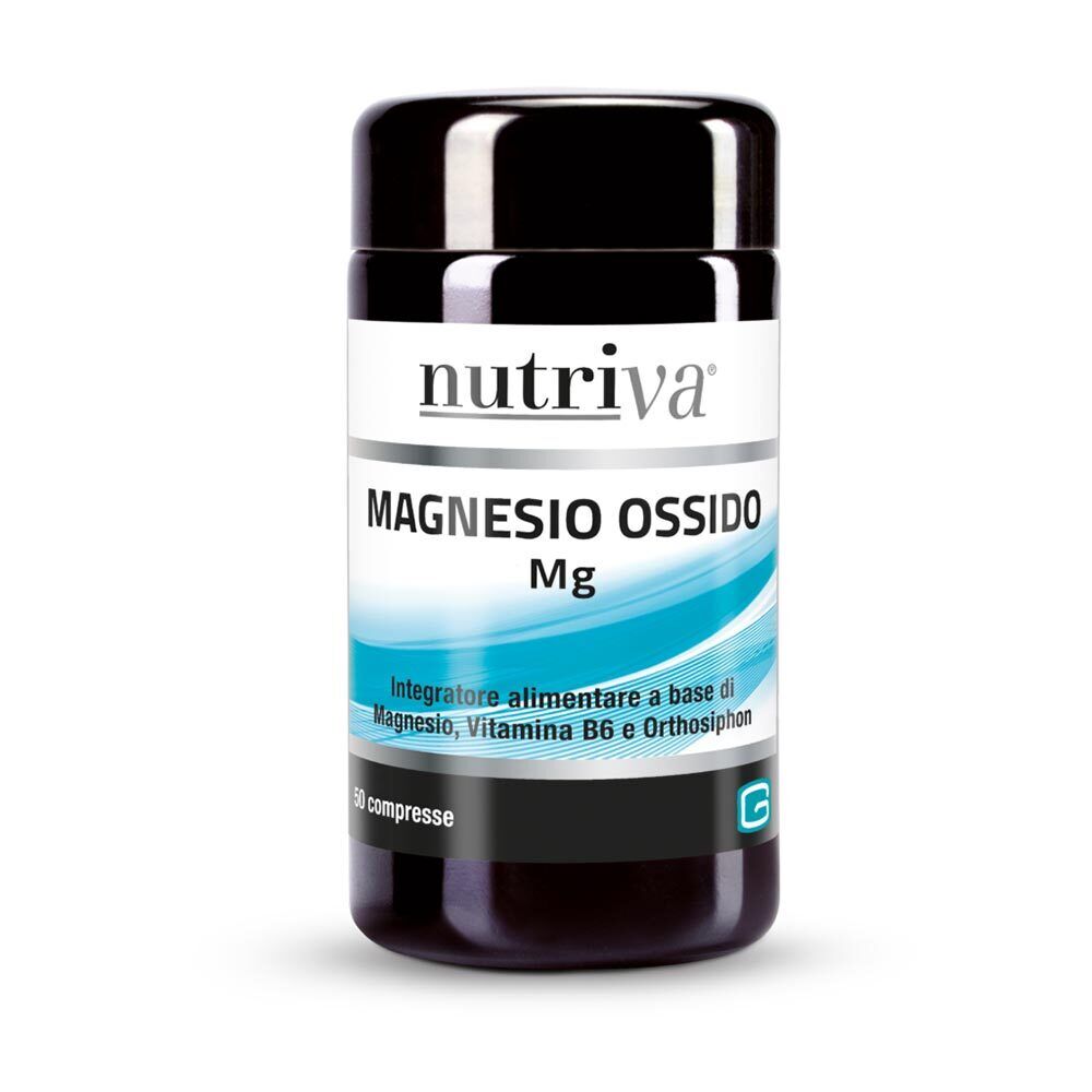 Nutriva Magnesio Ossido Integratore Alimentare, 50compresse