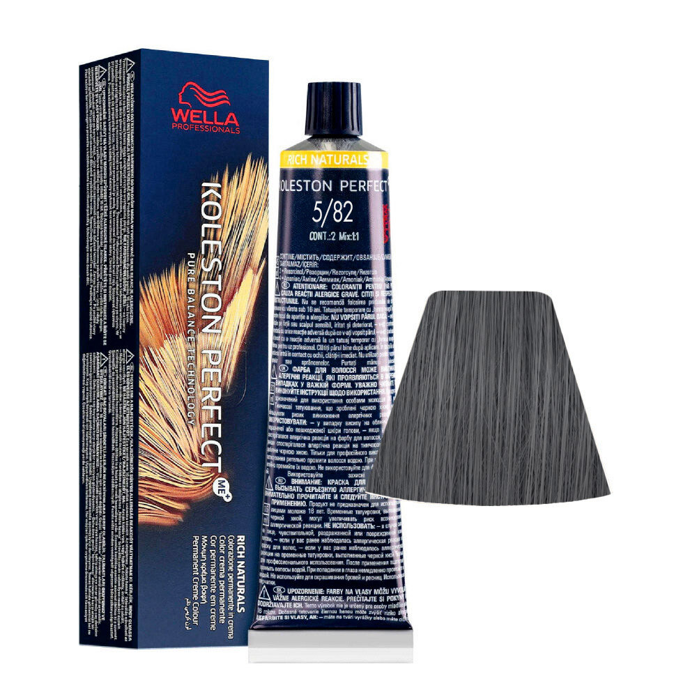 Wella Koleston Perfect Me+ Rich Naturals 5/82 60ml - colorazione permanente