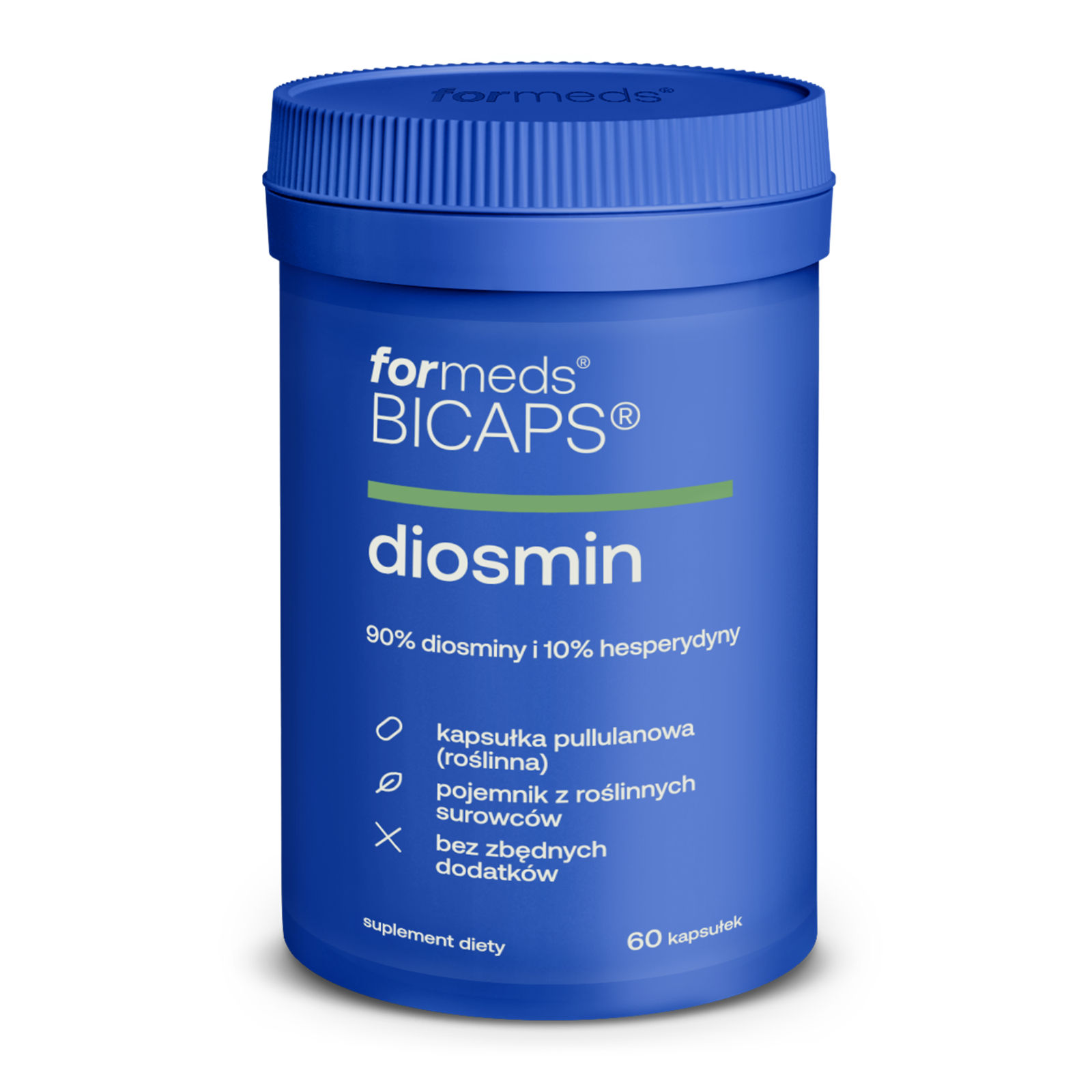 Diosmin Bicaps Naturale 60 Pullan Pillole 450mg Diosmin + 50mg Esperidina