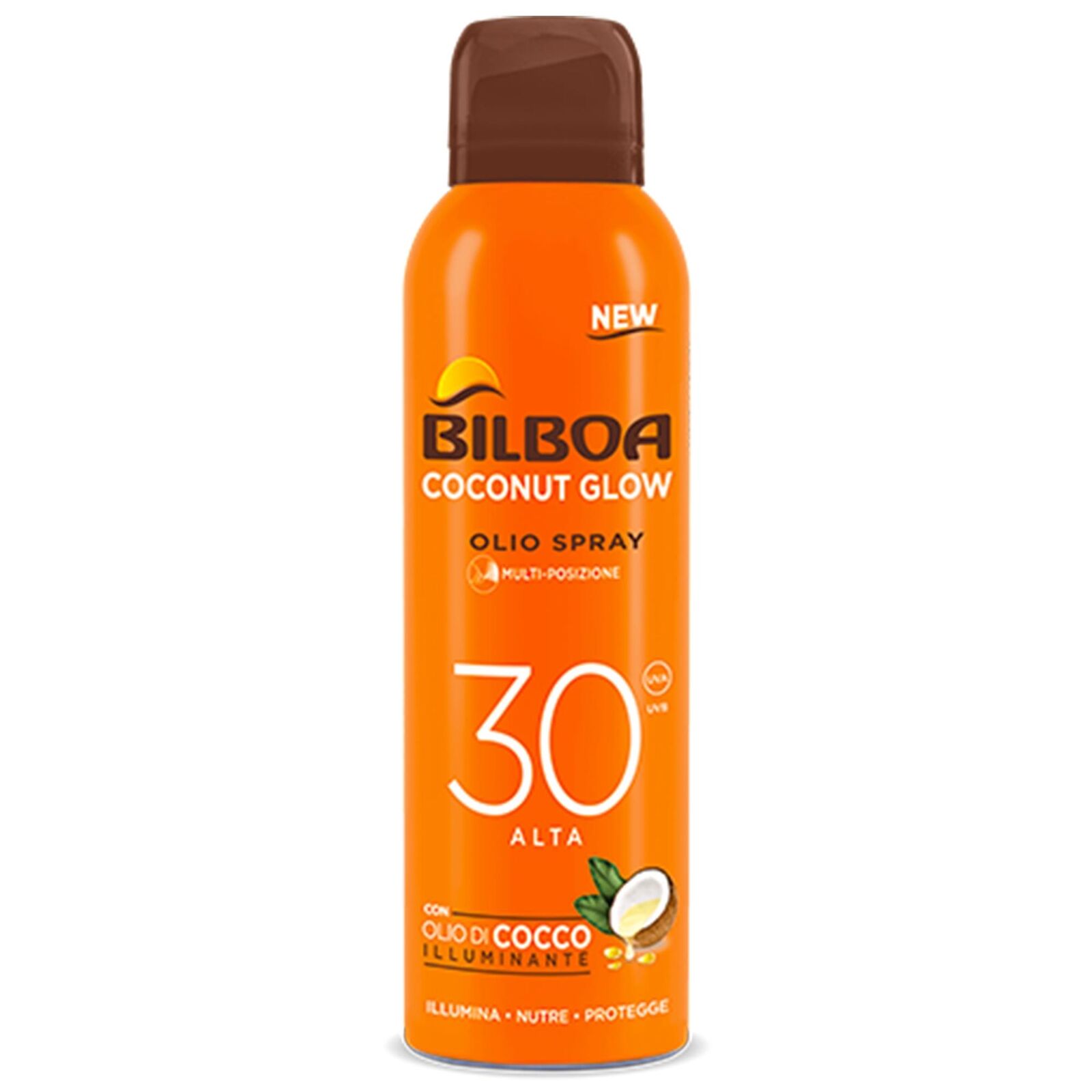 BILBOA COCONUT GLOW OLIO SOLARE PROTEZIONE SPF30 150ML