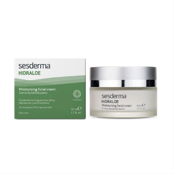 SESDERMA HIDRALOE Crema Viso Idratante Nutriente 50ml Viso Pelle Idratante