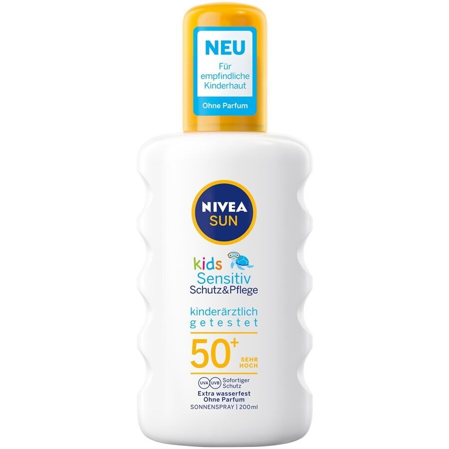 PROTEZIONE SOLARE BIMBI NIVEA SUN KIDS SENSITIVE 50+ SPRAY SOLARE 200ML