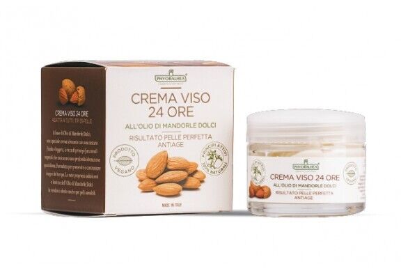 Alhea CREMA VISO ANTIRUGHE 24H ALL'OLIO DI MANDORLE DOLCI 50 ml