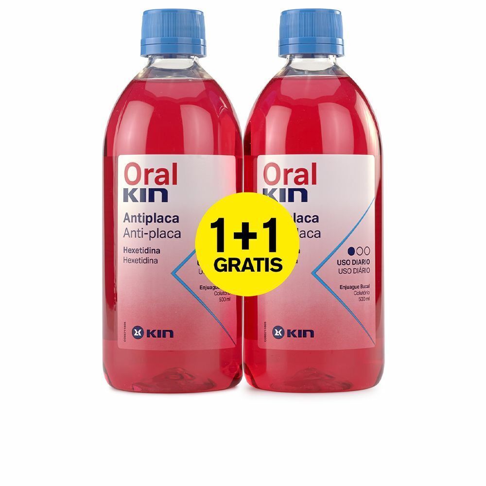 Colluttorio Kin Oralkin Enjuague Bucal Placa Antiplacca [2 uds]