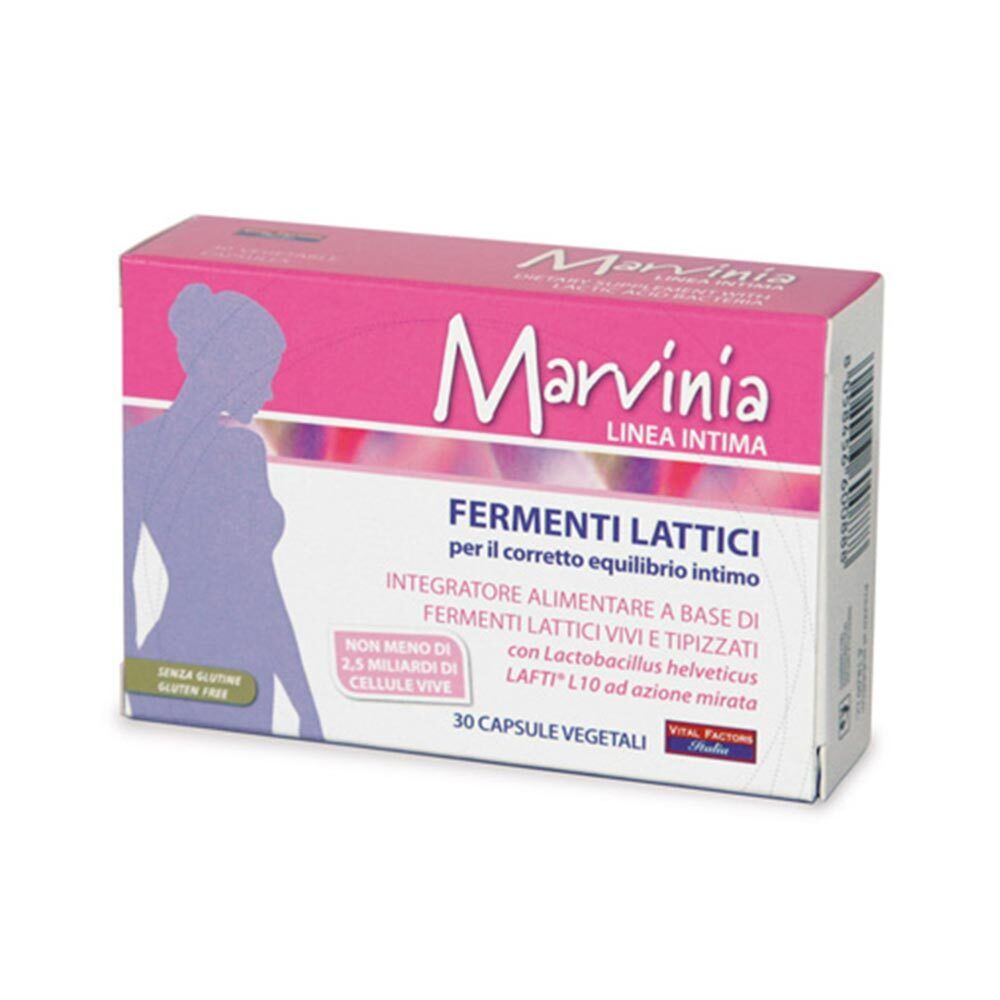 Vital Factors Marvinia - Fermenti Lattici Equilibrio Intimo, 30 Capsule