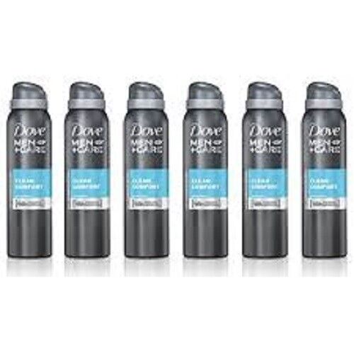 6 X Dove MEN + CARE cool fresh Spray Deodorante Corpo Uomo MEN+CARE maschile
