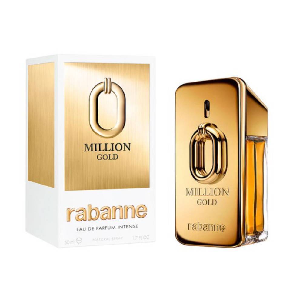 Paco Rabanne Milion Gold Profumo Uomo Eau De Parfum Intense Spray 50 Ml