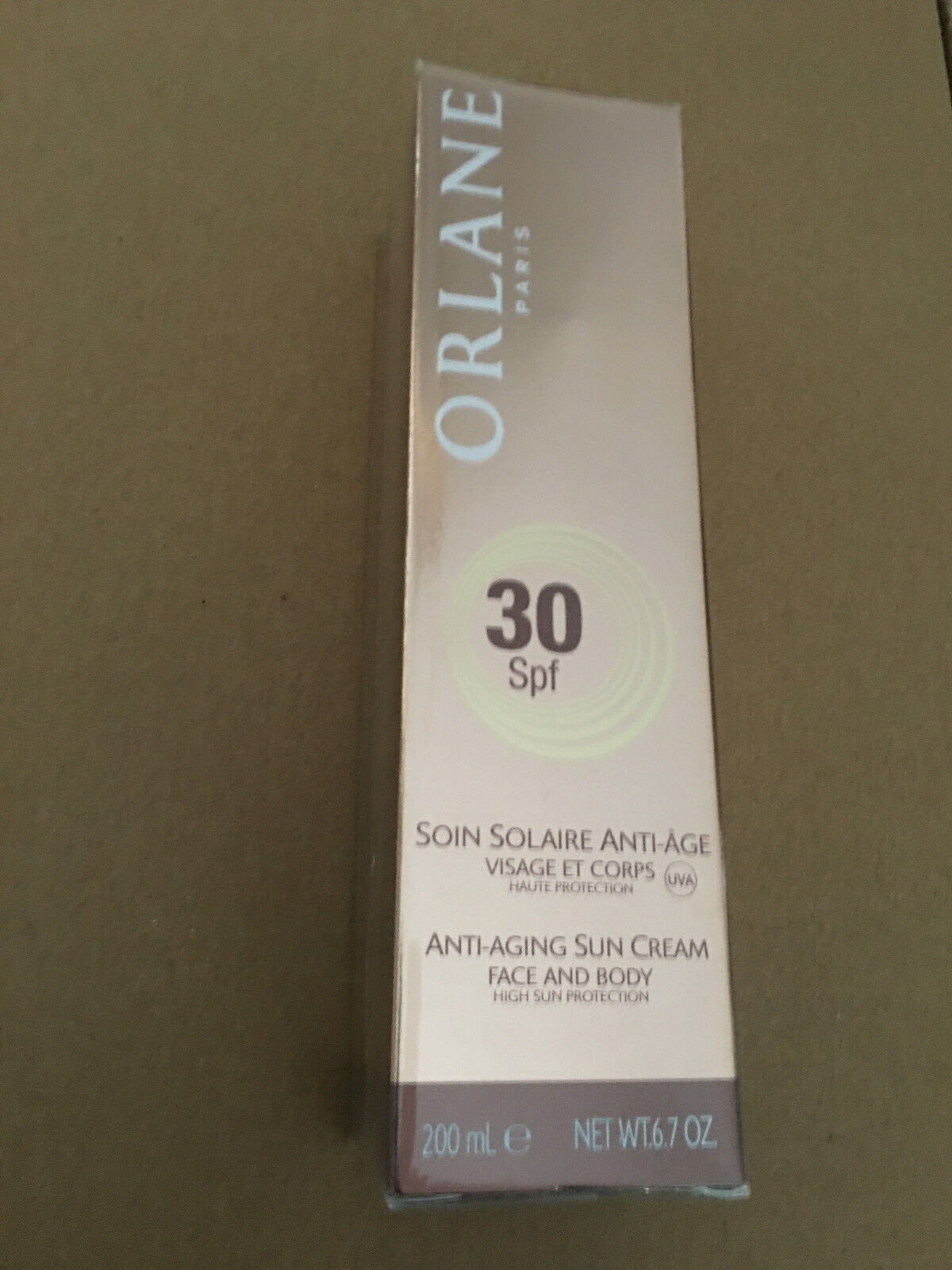 200 ml ORLANE Soin Solaire Anti-Age Visage Et Corps SPF 30 sigillato