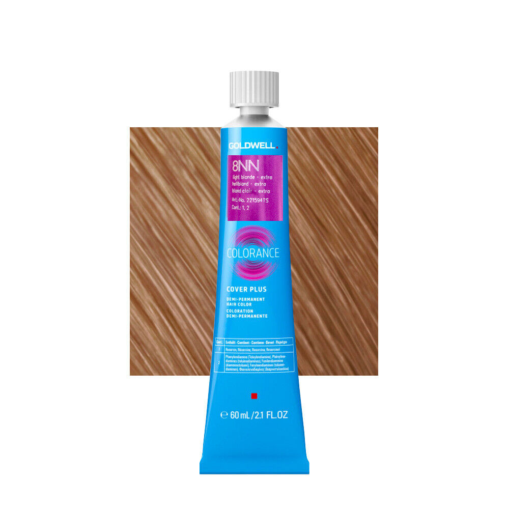 8NN Biondo chiaro intenso Goldwell Colorance Cover plus Naturals tb 60ml