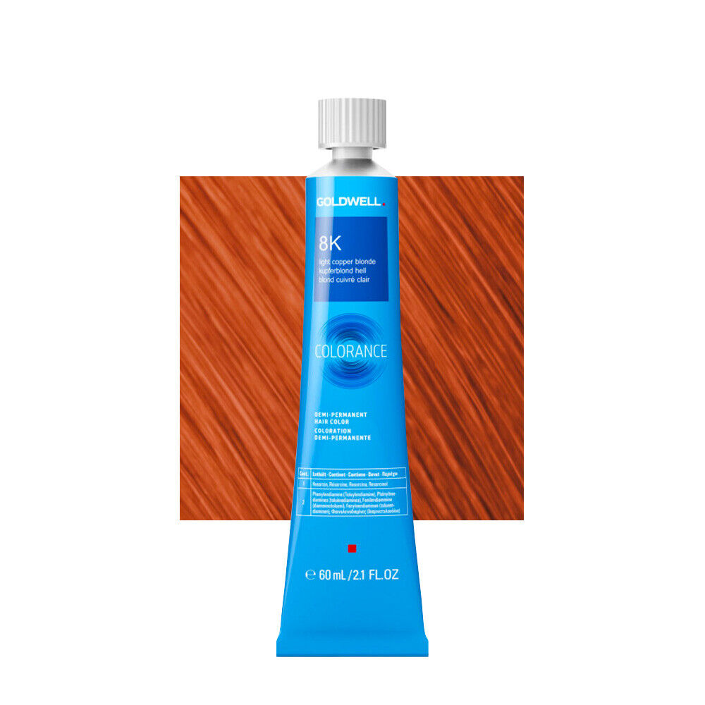 8K Biondo chiaro ramato Goldwell Colorance Warm reds tb 60ml