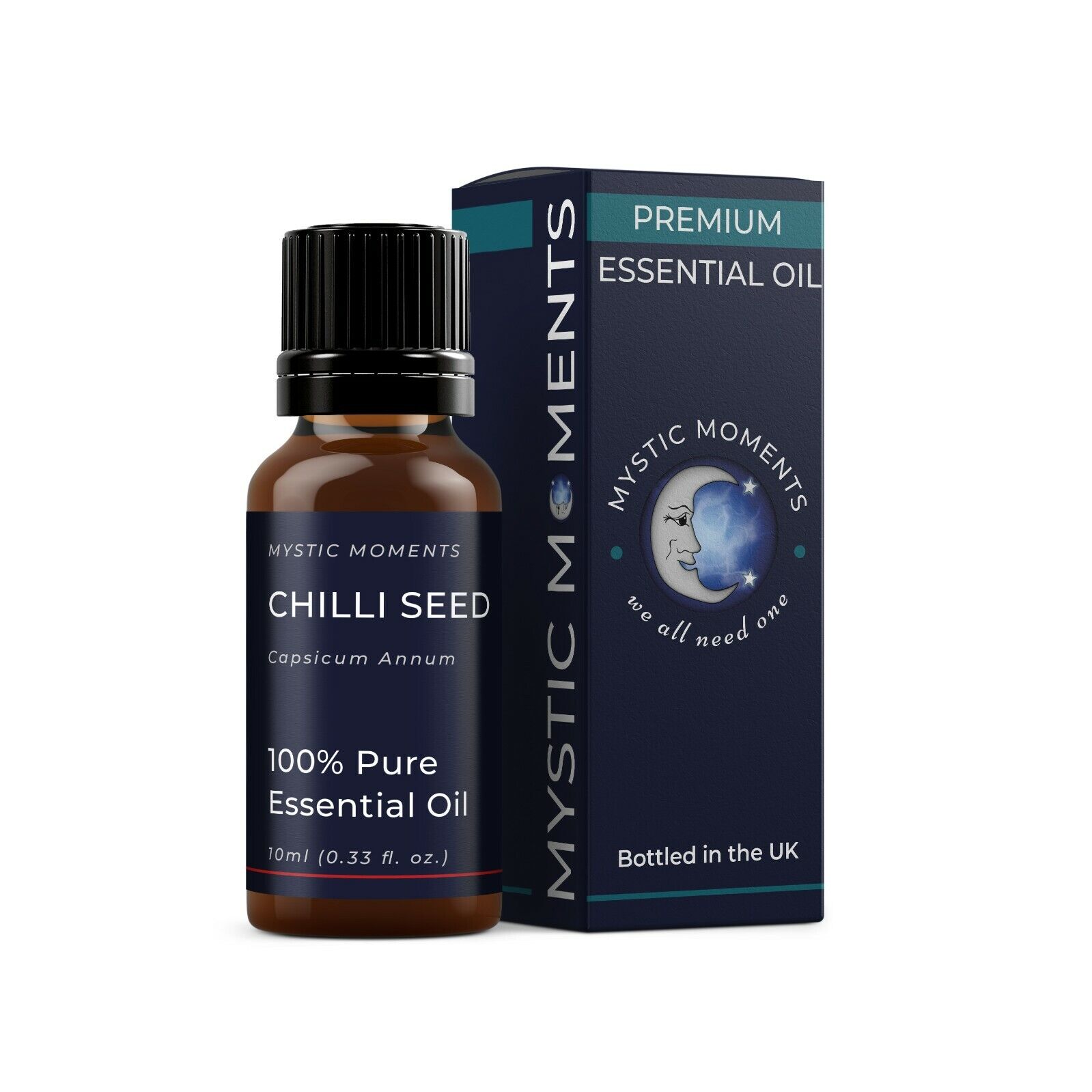 Mystic Moments Peperoncino Semi Olio Essenziale - 100% Puro - 10ml