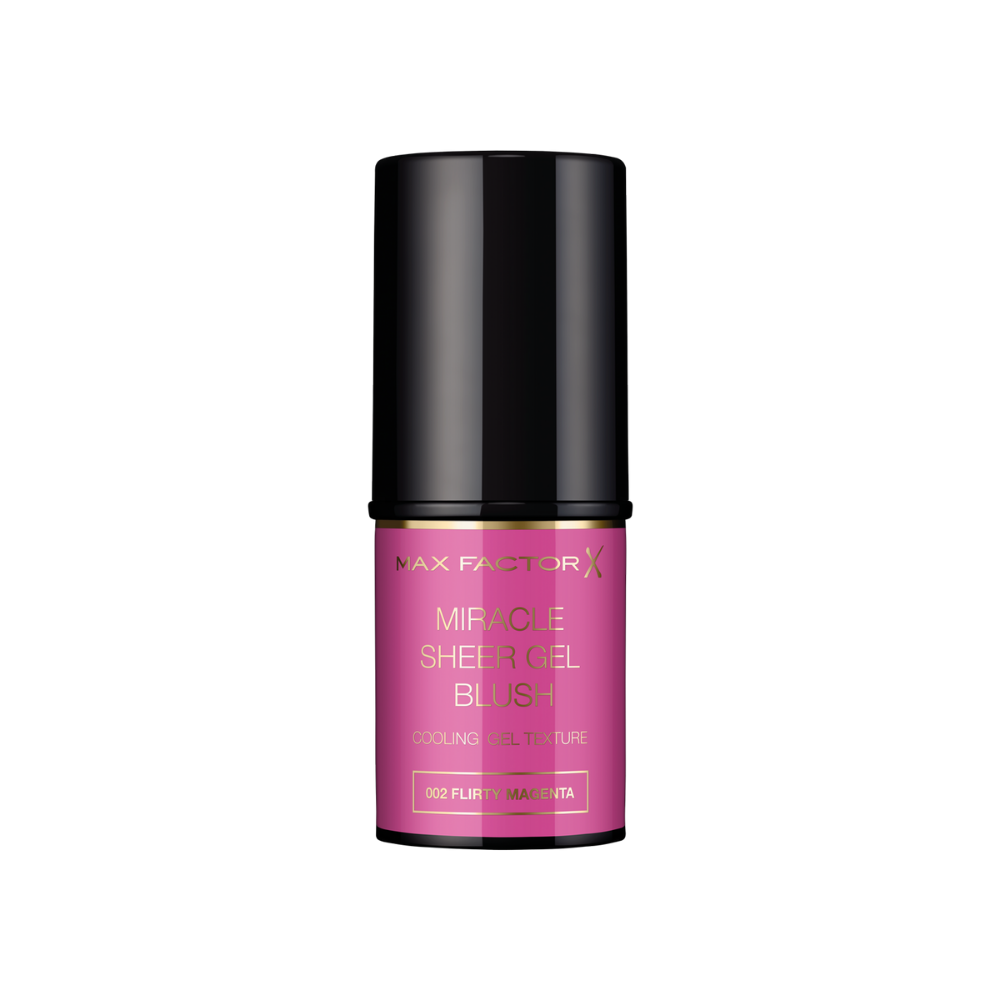 3 x Max Factor Miracle Sheer Gel Blush 8g - 002 Flirty Magenta