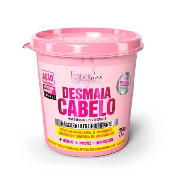 Ultra Idratante Maschera Desmaia Cabelo Forever Liss 350g