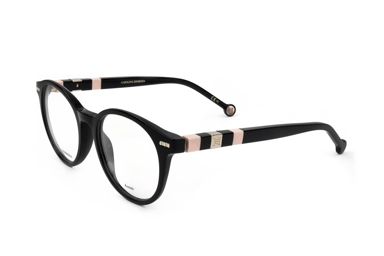 Occhiali da Vista Carolina Herrera CH 0049 3H2 BLACK PINK 50/18/ Donna