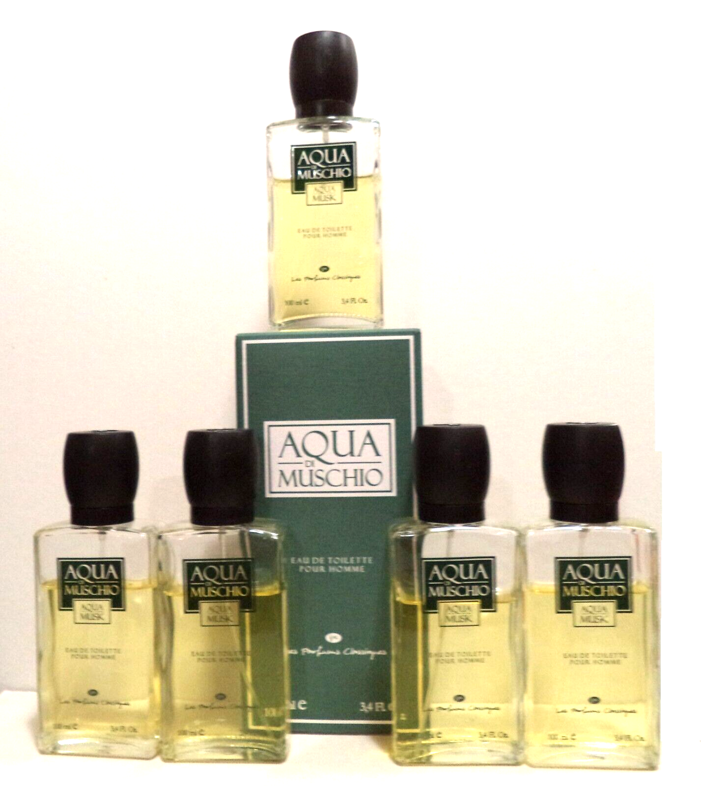 LES PARFUMS CLASSIQUES AQUA DI MUSCHIO FOR MAN EAU DE TOILETTE ML.100 COME FOTO