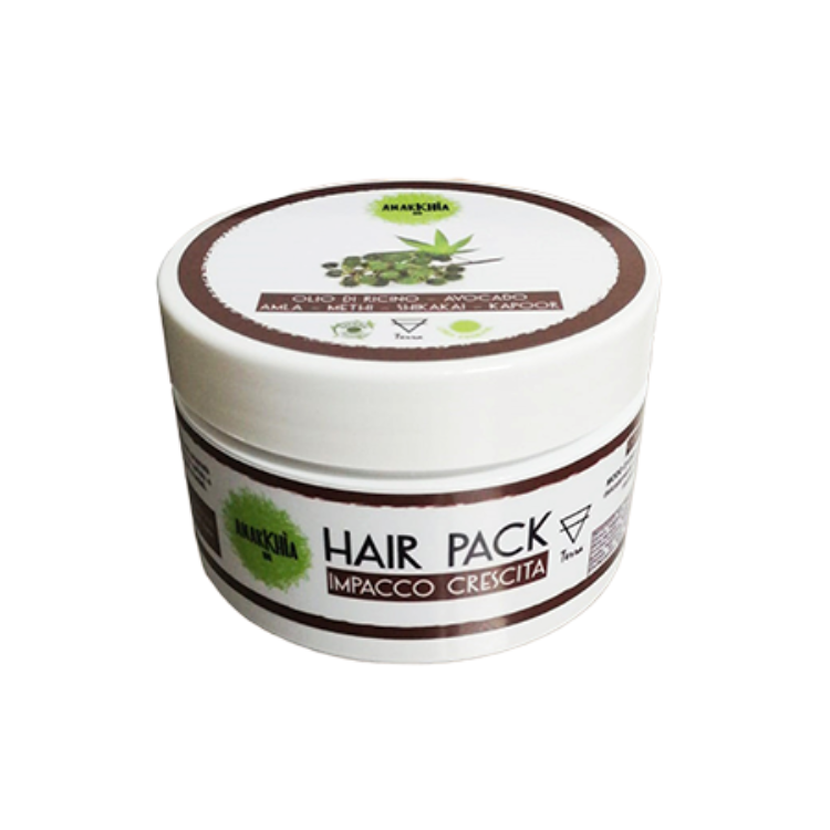 Impacco Crescita Capelli Stimolante e Rinforzante Bio 200 ml - Hair Pack Terra -
