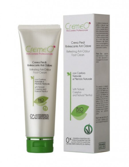 Cremeò - Crema Piedi Rinfrescante Anti Odore 150 ml