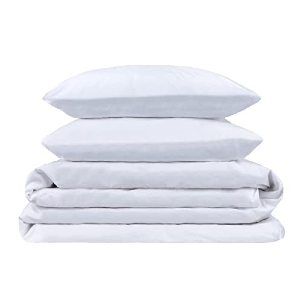 (TG. Cama 135/140 - 220 x 260 cm) Pikolin Home Set copripiumino 100% cotone tras