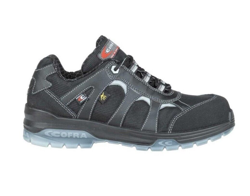 COFRA Franklin Black SB E P FO SRC Scarpa antinfortunistica nero/argento n° 40