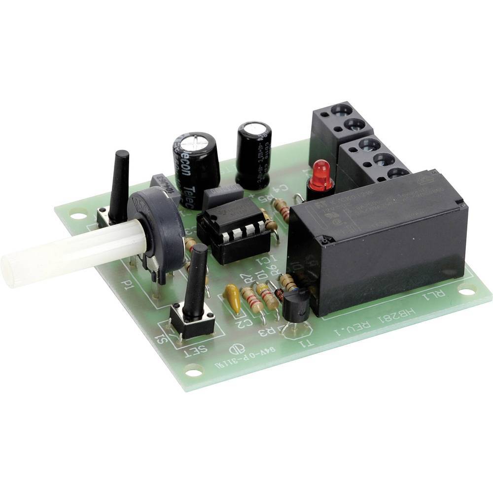 Conrad Components 191280 Relè temporizzato KIT da costruire