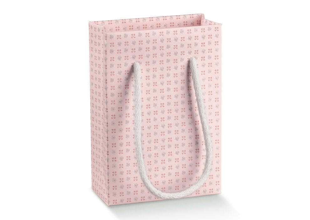 Scotton ShopperBox 130 x 70 x 180 Mm Bloom Rosa 10 Pz