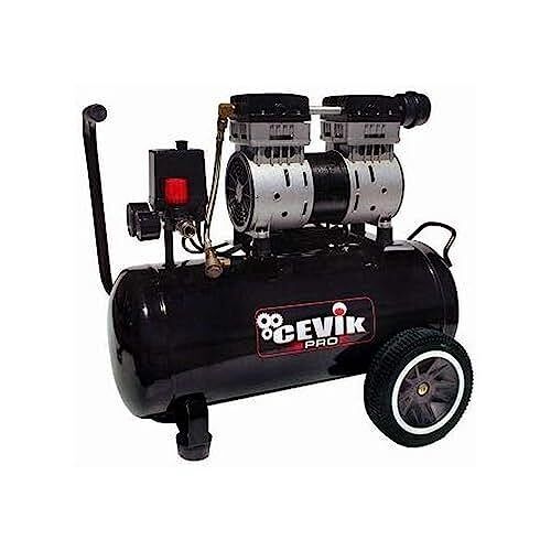 CEVIK PRO - CA-PRO24SILENC - Compressore d'aria silenzioso - 62 dB - (e0M)