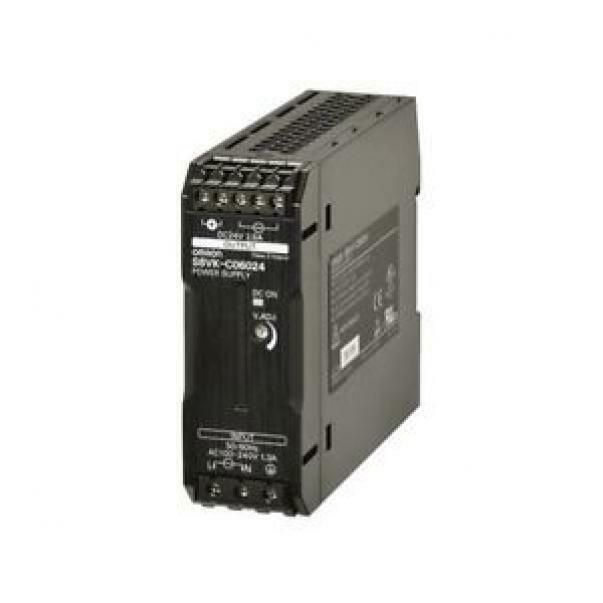 OMRON ALIMENTATORE SWITCHING MONOFASE 24V/2,5A CLASSE A DIN S8VKC06024