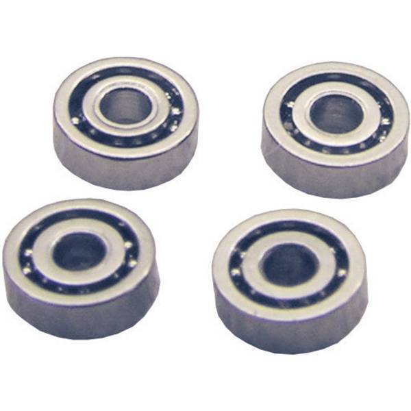 Micro cuscinetti a sfera acciaio k15 chiuso x 4 mm 2 pz