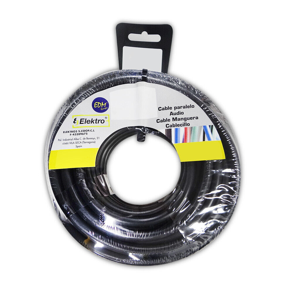 E3/28348 Bobina Acril. Nero 3X2, 5Mm 10Mts