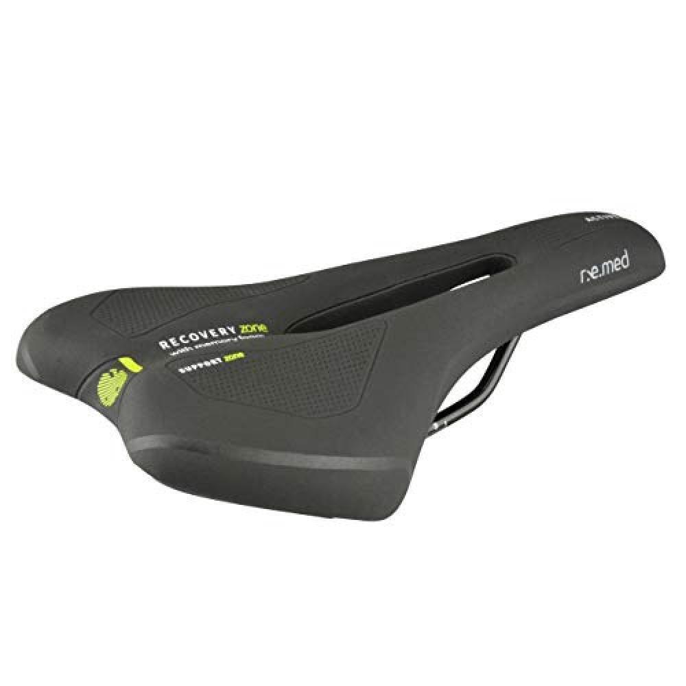 (TG. Taglia unica) Fischer Sattel, Nero, Uni - NUOVO