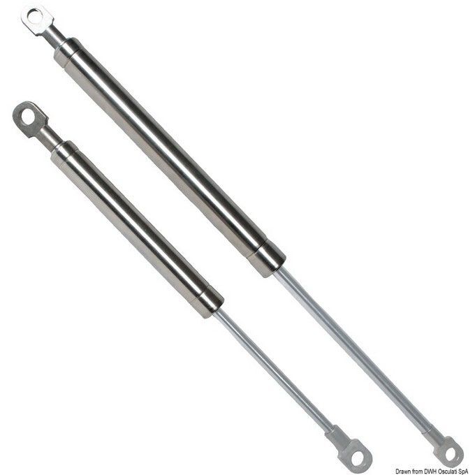 Molla A Gas 700 Mm 35 Kg Inox 38.009.24 Osculati
