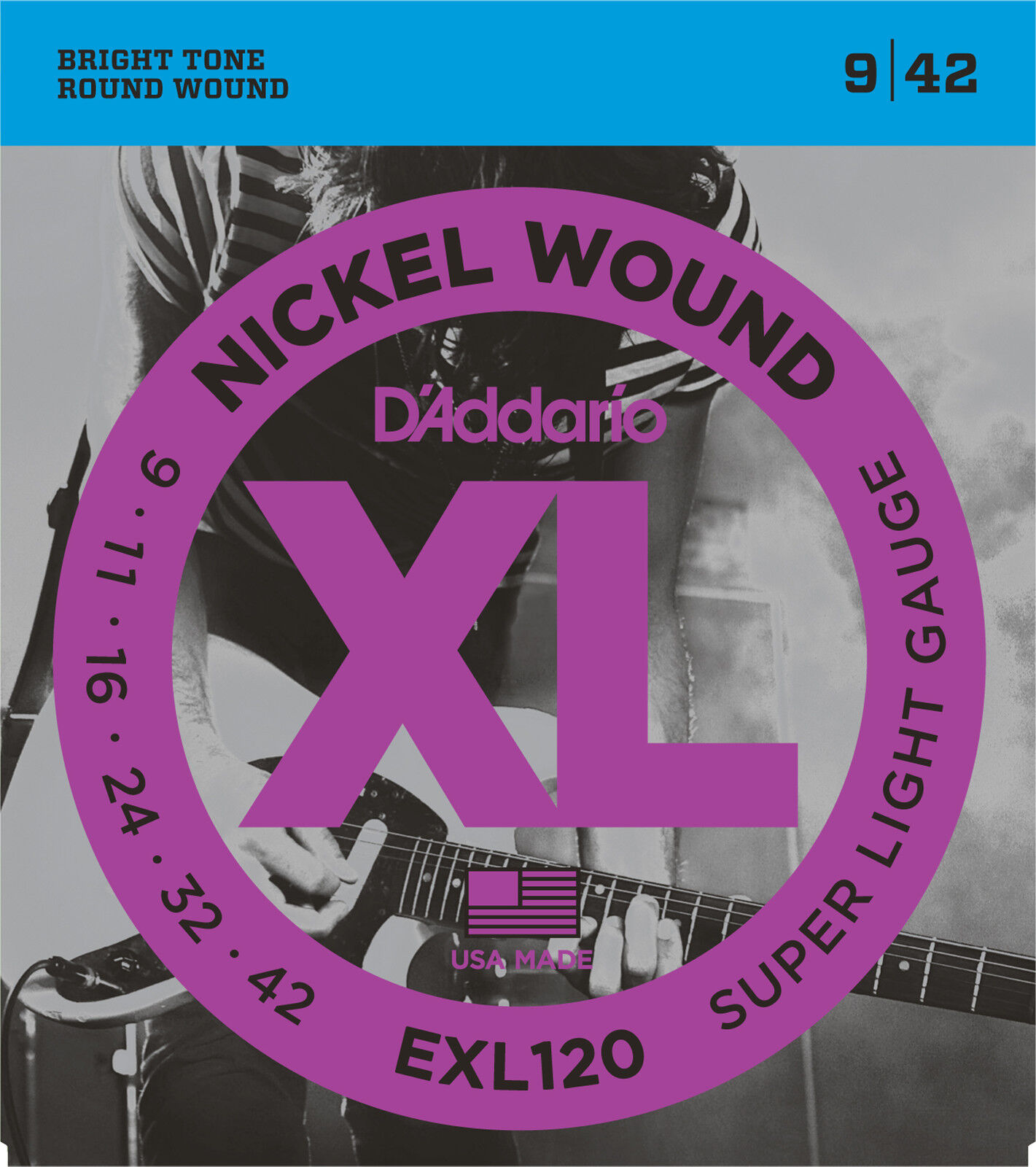 D'Addario EXL120 Super Light Corde per Chitarra Elettrica