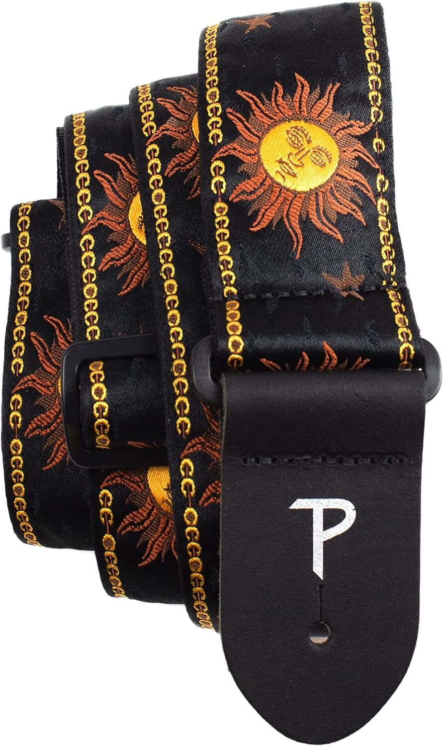 Perri's Leathers Ltd. - Tracolla per Chitarra - Nylon - Jacquard - Hello Sunshin