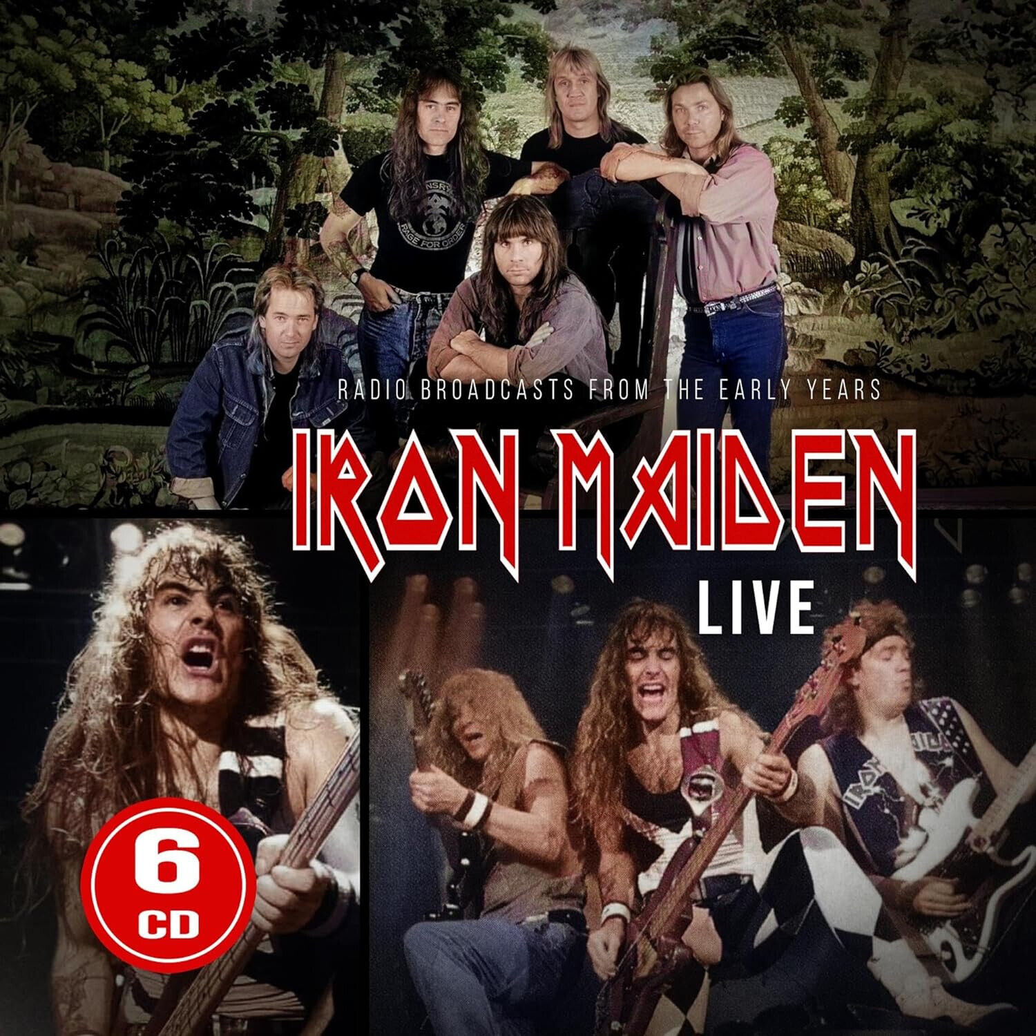 Iron Maiden Live Box 6 x Cd Nuovo e Sigillato