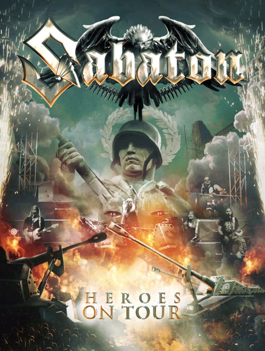 Sabaton Heroes On Tour CD NEW