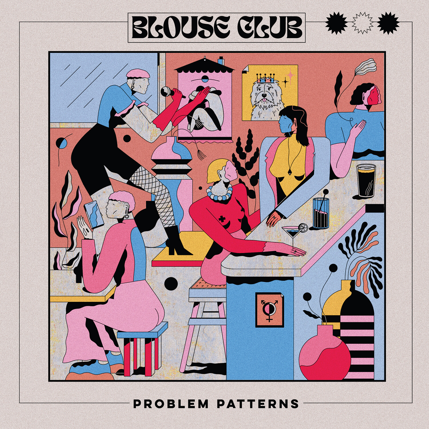 Problem Patterns Blouse Club (Vinyl LP) 12" Album Coloured Vinyl